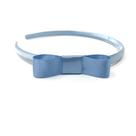 Light Blue Bow Hairband Cinderella Style Light Blue Headband World Book Day