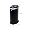 Ubbi Steel Diaper Pail, Odor Locking, No Special Bag Required,