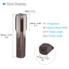 CoCud Hand Threading Taps, M22 x 1 Thread, Metric Alloy