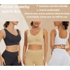 FULIER Womens Sports Bras Yoga Comfort Seamless Stretchy Sports Bra