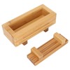 TOPINCN Wooden Sushi Press Mould, Rectangular Sushi Press Machine, Oshizushi