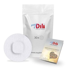 Plaster Overpatches for Medtronic Simplera Sensor DiaTape Sensitive myDili Size 30 Pieces