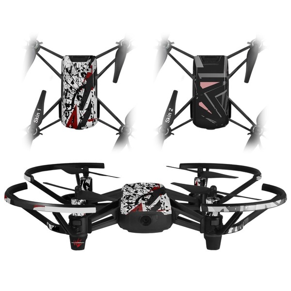 Skin Decal Wrap 2 Pack for DJI Ryze Tello Drone