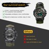 Kavie 23-in-1 Military Tactical Watch for Men, Multifunctional Outdoors Waterproof