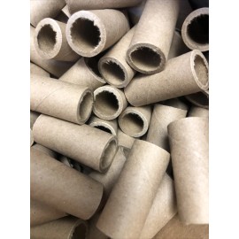 Pyro tubes  100- 9/16” ID X 1-1/2” Brown Kraft .062 Wall