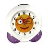 Atlanta Smiley Emoti Alarm Clock Love Purple White 1918-8