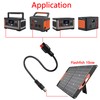 GINTOOYUN 2 Pack DC 8mm Cable with Solar Panel Connector