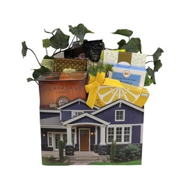 Gift Basket Village - Housewarming or Moving Day Gourmet Gift Basket: Assorted Snacks, Drinks, and Treats, Perfect Welcome Home Gift, Handcrafted in the USA