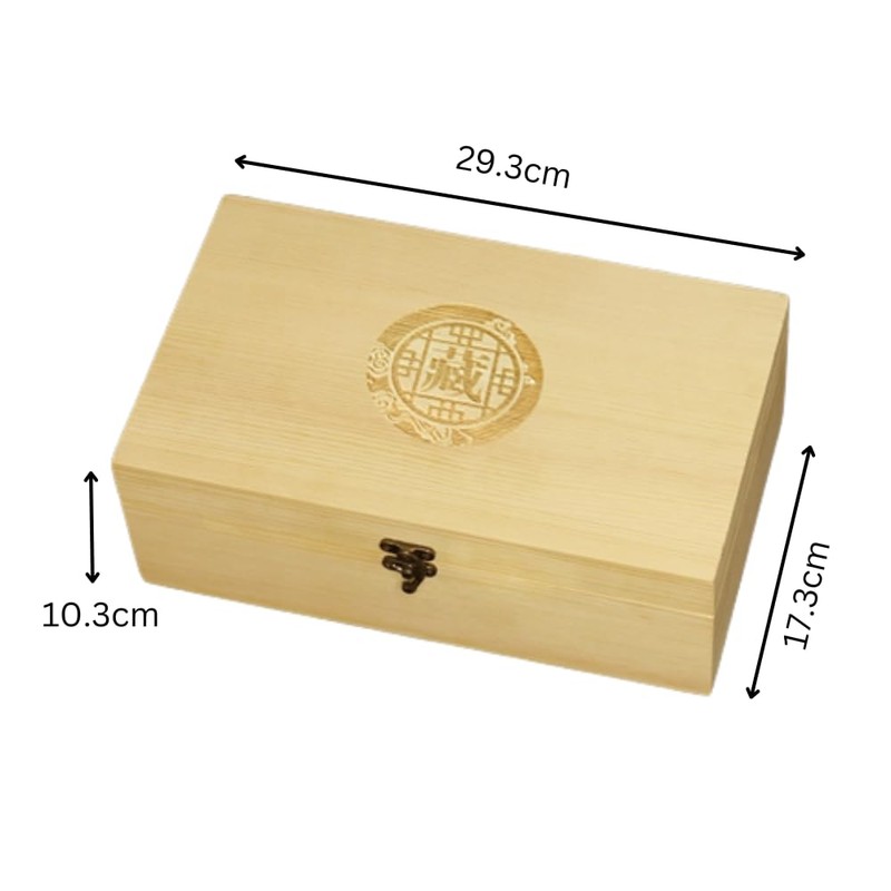 Wooden Storage Display Box Container Collections Case Fit 40PCS Graded