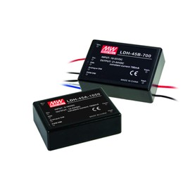 LDH-45A-1050W | Mean Well LDH Step-Up 1050mA CC Wired DC LED Driver