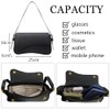 AndThere Woven Leather Clutch Bag for Women Handbags Small Shoulder
