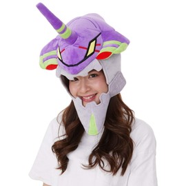 [Sazac] Kigurumi Cap Neon Genesis Evangelion Unit-01 Purple