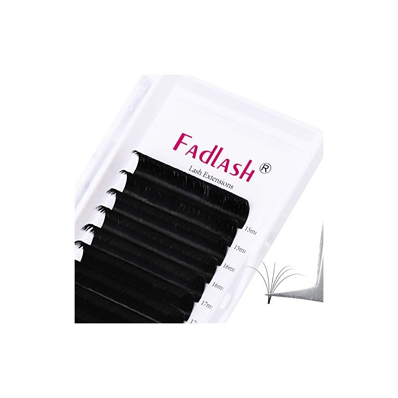 FADLASH Mega Volume Lash Extensions 0.03-0.10mm C D DD L