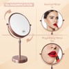 Nicesail Table Mirror 1X 10X Magnifying Mirror Double Sided, Makeup