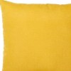 Homeroots Set of Two 20" Yellow Throw Pillow Covers