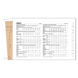 Butterick Misses' Vest, Pants and Shorts Sewing Pattern Packet by Liesl and Co, Design Code V1838, Sizes 6-8-10-12-14, Multicolor