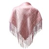 Silk cloth dirndl costume cloth pink 75 x 75 cm