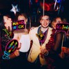 16 Pcs Glow Neon Photo Booth Props with Stick, Let's