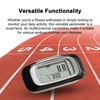 Sensor Pedometer 7 Days Memory with Step Counting Activity Time