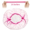 100 Gorros para Cabello Gorro No Tejido de 21 Pulgadas