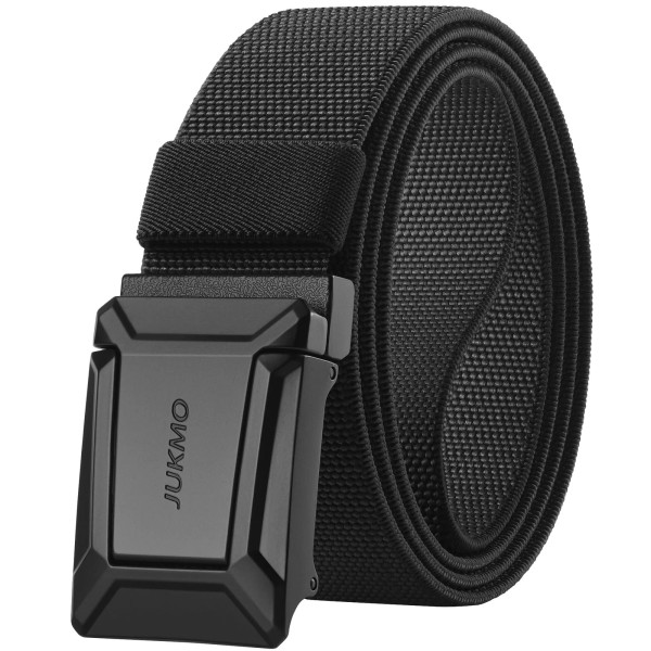Jukmo Stretch Tactical Belt for Men, Military Work Rigger Hiking