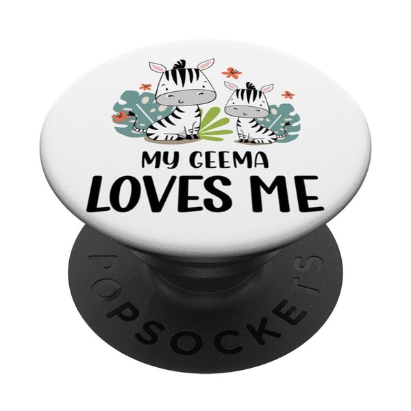 Gift for Grandson or Granddaughter | Zebra My Geema Loves