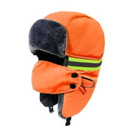 Women Men Winter Cold Weather Hunting Hat Ear Flaps Hat Aviator Winter Warm Trapper Hat Snow Ski Cycling New Year Caps
