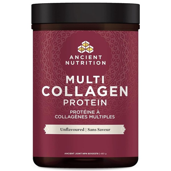 Ancient Nutrition Multi Collagen Protein Powder, Unflavoured / 480g