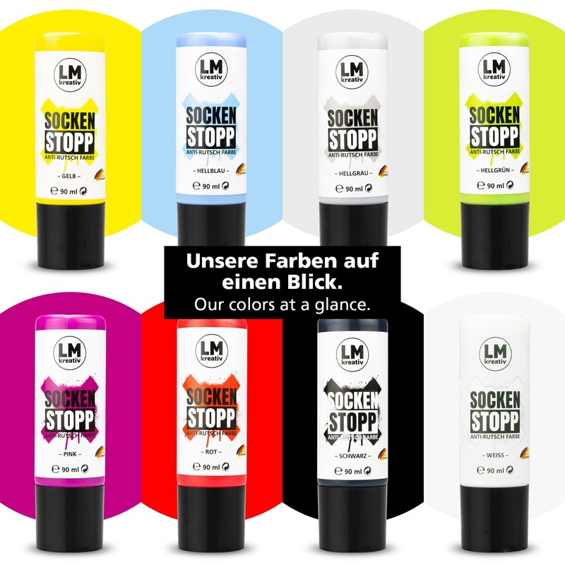 Laurenz & Morgan Socks Stop 82 ml (Light Grey) Socks