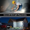 2 Pack 250W LED Flood Lights Outdoor, Super Bright Exterior