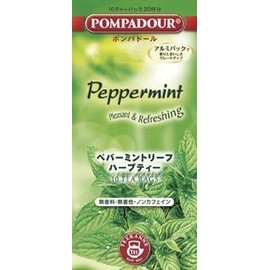 Pompadour Peppermint Leaf (2.25g x 10TB) x 12 Boxes