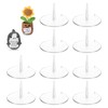 Yuunheg 10PCS Crochet Doll Stand Sets,Plastic Circular Base Crochet Plushies