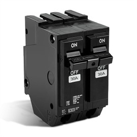 THQL1230 30 Amp 2-Pole Circuit Breaker, Plug-in Mount, Thermal Magnetic Protection, 10KA Interrupt, 110/220V, Compatible with GE Q-Line & Thick Series Load Centers