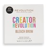 Makeup Revolution, Creator Bleach Brow, White Eyebrow Pomade, 5g