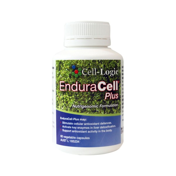 4 x 60 Caps Cell-Logic EnduraCell Plus * Stimulate Cellular antioxidant defences