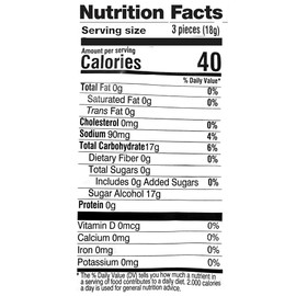 Sugar Free Butterscotch Hard Candy Arcor - 1LB Bag (About 75 Pieces) Of Individually Wrapped Sugar Free Butterscotch Buttons, Butter Scotch Bulk Candy