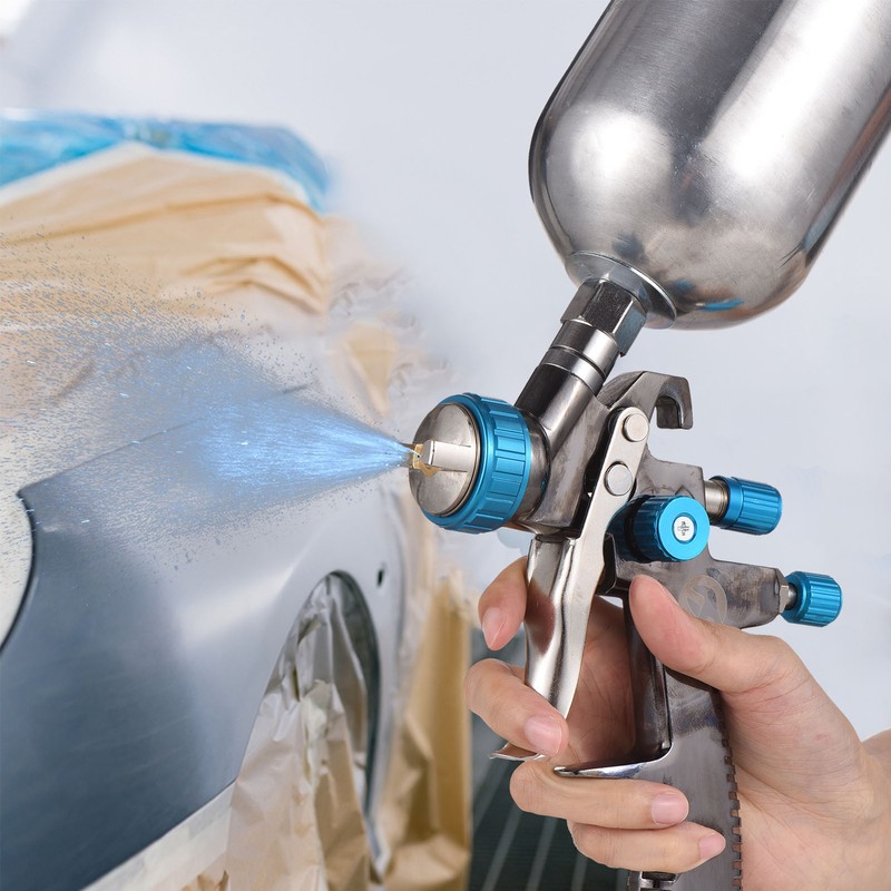 LVLP Feed Air Spray Gun Mini Paint Spraying Gun Kit