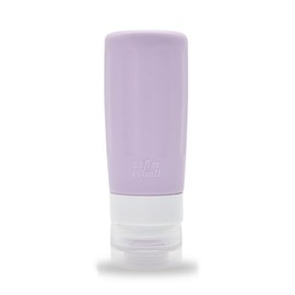 Tostyles 2.9oz Silicone Travel Bottles Leak Proof Refillable Squeezable Containers Mini Small Empty Travel Bottles for Shampoo Conditioner Lotion Toiletries (Purple)