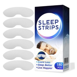 180 Tiras Cinta para Boca Dormir, Mouth Tape,Antironquidos para Dormir Mejorar la calidad del sueño, Ligero, Transpirable, Facil de usar