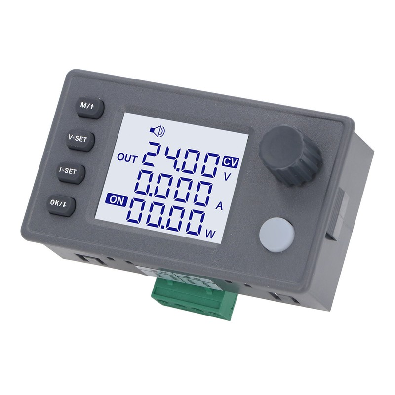 DC6‑36V to DC0.5‑36V 40W Buck Boost Converter 1.8in LCD Display