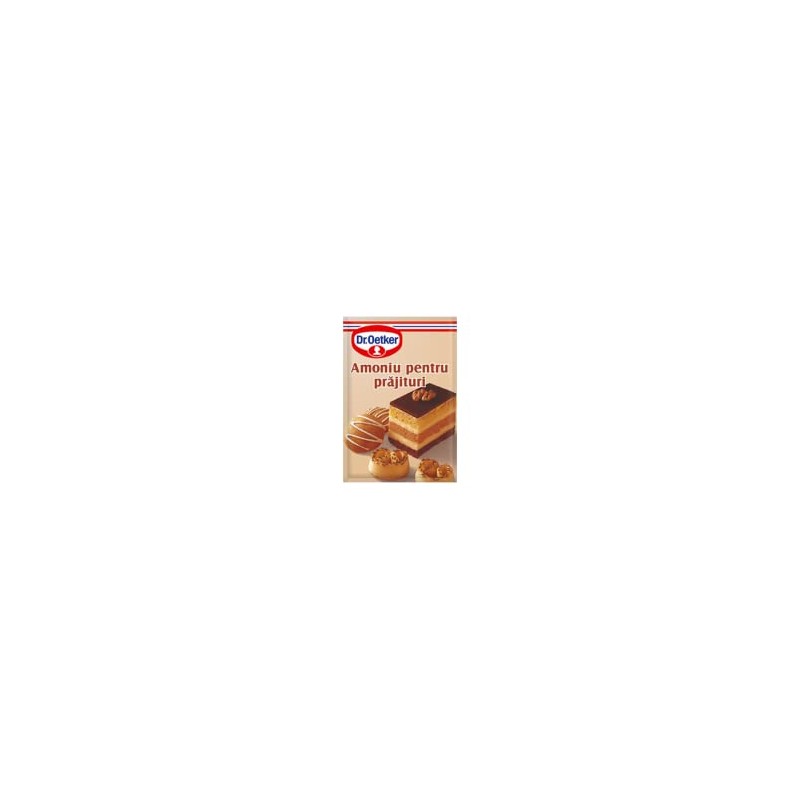 Dr. Oetker Ammonium for Cakes E503 and E504 rising agent
