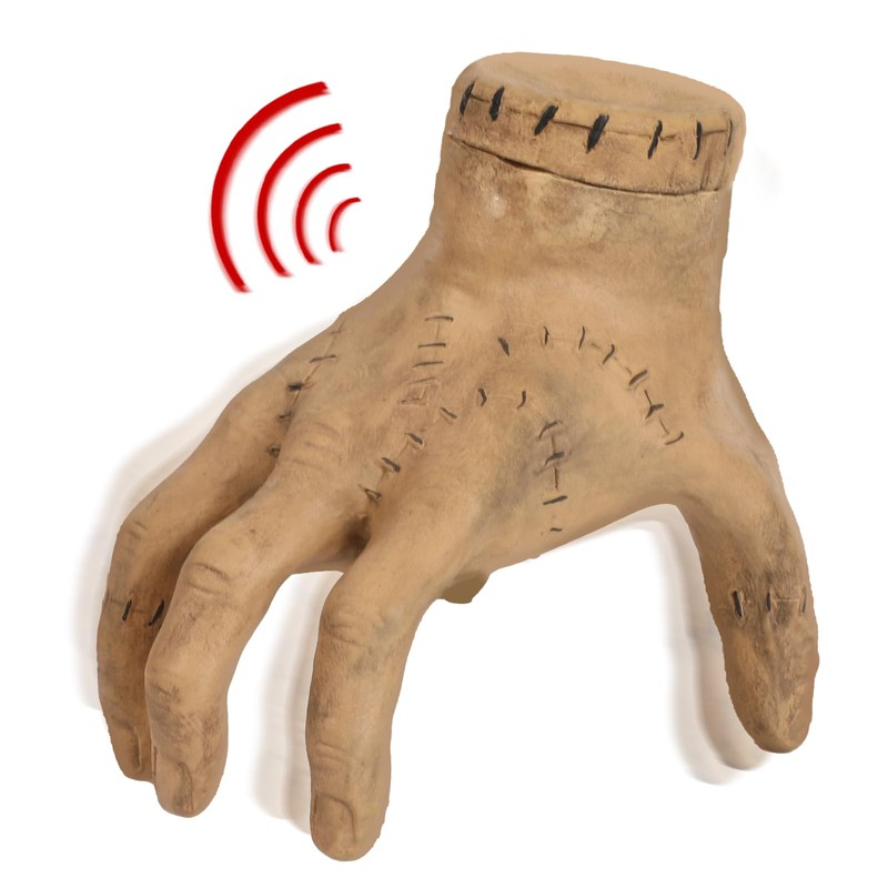 Ditip Sound Activated Halloween Animatronics Thing Hand Halloween Fake Prop