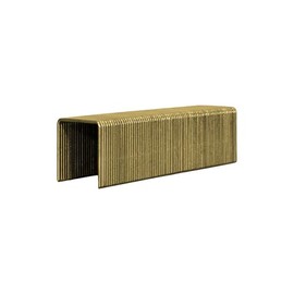 Freeman - Grapas de corona ancha galvanizadas con pegamento de calibre 16 de 1 pulgada, 2,000 unidades, para torneado, revestimiento y ai...