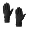 Karimar Stretch Fleece Gloves, Black, S, Black