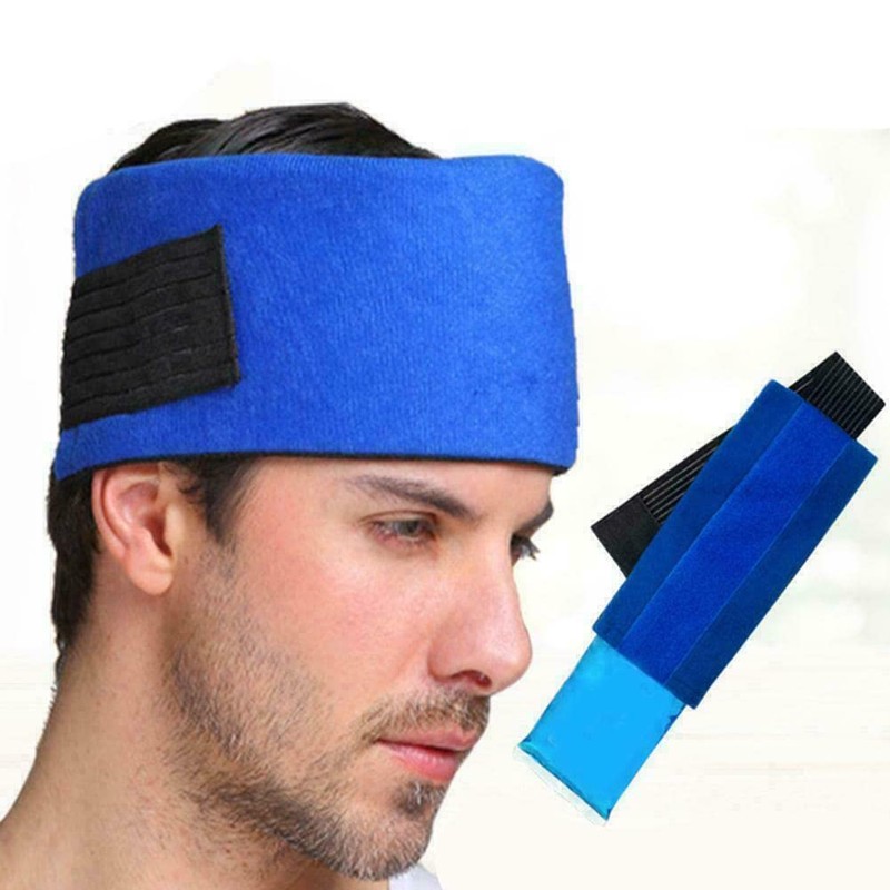 1x/2x Reusable Hot/Cold Gel Wrap Pack Therapy Relief Heat Set