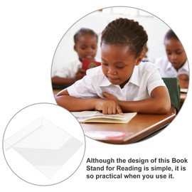 MAGICLULU Writing Slant Board Acrylic Clear Ergonomic Writing Slope Transparent Desktop Painting Board for Desktop Table Drawing Reading Book Writing Board Rack