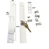 TechnologyLK Sliding Glass Door Handle Set, Keyed, Flush Mount, with