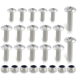 MOTOALL 25 Piece Fender Bolts Screws Nut Mount Kit Plastics Hardware Replace for Yamaha Banshee