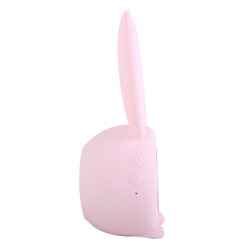 Multifunctional Cartoon Rabbit LED Screen Timing Alarm Temperature Table Clock