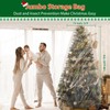 Christmas Tree Storage Bag, Waterproof Clear Removal Bag for Upright